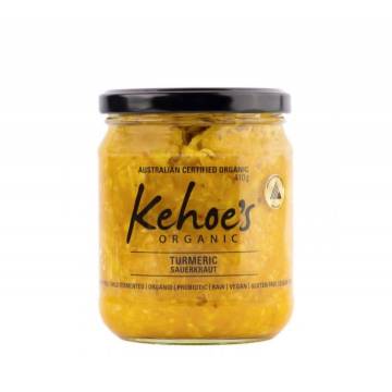 Kehoe's Organic Turmeric Sauerkraut 410g