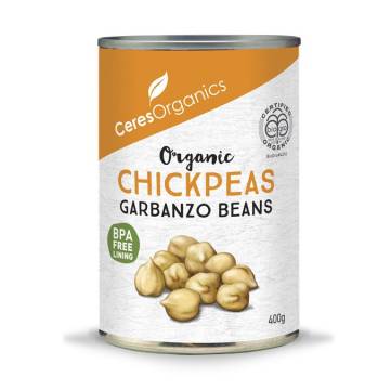 Ceres Organics Chickpeas / Garbanzo Beans 400g