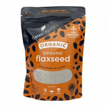 Ceres Organics Flaxseed Ground (Ground Linseed) 250g buy 1 get 1 free