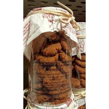 Organic vegan coffee cookies (gluten free) 有机咖啡楓糖饼 （无麸质） ～240g