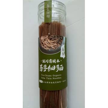 Yin-Chuan Organic Soba Thin Noodles (Gluten Free) 银川有機荞麦细面 (無麩質 )