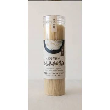 Yin-Chuan Organic White Rice Thin Noodles（Gluten Free) 银川有机白米细面 (無麩質 )