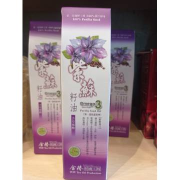 Extra Virgin Perilla Oil, 紫苏籽油， 300ml