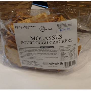 Organic Molasses Sourdough Cracker 250g 有機糖蜜酵餅乾