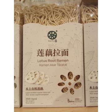 Organically Grown Lotus Root Ramen 有機种植的莲藕拉面 250g
