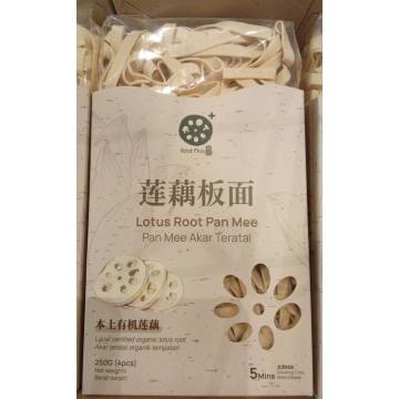 Organically Grown Lotus Root Pan Mee 有機种植的莲藕板面 250g