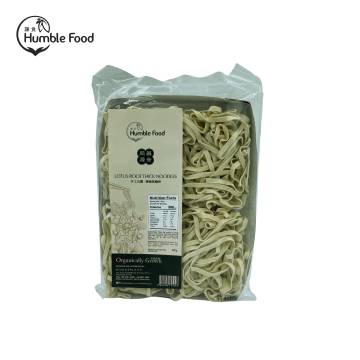 Organically Grown Lotus Root Thick Noodles有機种植的莲藕寬面條 320g