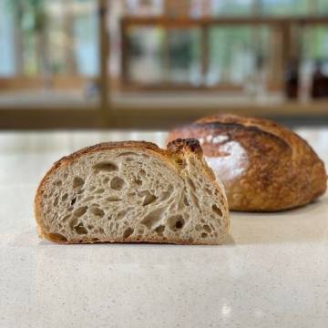 Real Food House Made Sourdough Loaves - Country  800g Full Loaf (Click picture for more detail)