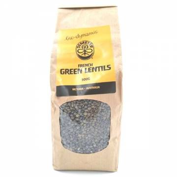 Bio-dynamic French Green Lentils 500g (Best Before : 28 Sep 2022)