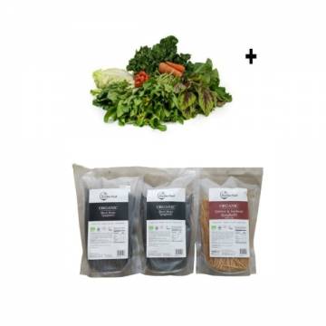 Bio-Dynamic Vegetable Box Medium 3.5kg +  Gluten Free Noodles x 3 pkts (Buy 2 Noodles Get 1 Noodle Free)